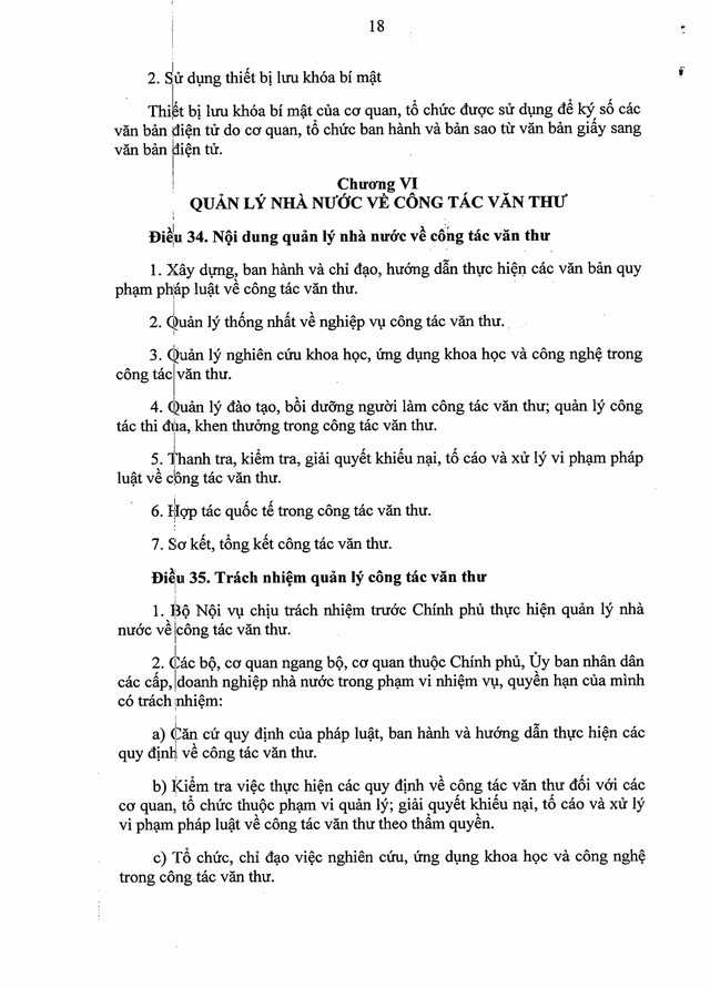 Quy định về công tác văn thư, quản lý văn bản; thể thức, kỹ thuật trình bày văn bản, bản sao văn bản; viết hoa; mẫu trình bày văn bản hành chính- Ảnh 18.