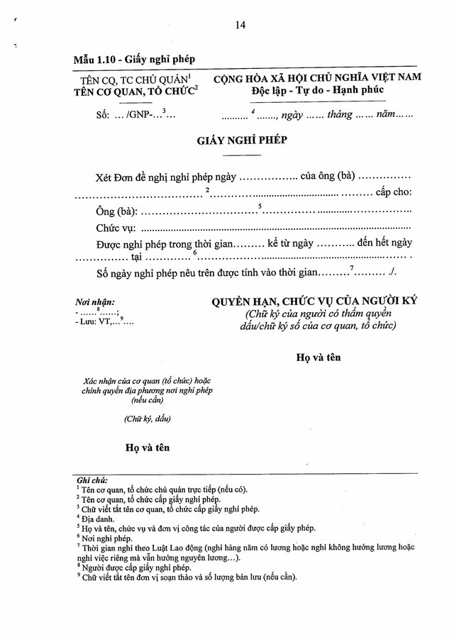 Quy định về công tác văn thư, quản lý văn bản; thể thức, kỹ thuật trình bày văn bản, bản sao văn bản; viết hoa; mẫu trình bày văn bản hành chính- Ảnh 53.