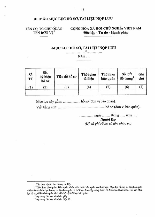 Quy định về công tác văn thư, quản lý văn bản; thể thức, kỹ thuật trình bày văn bản, bản sao văn bản; viết hoa; mẫu trình bày văn bản hành chính- Ảnh 66.