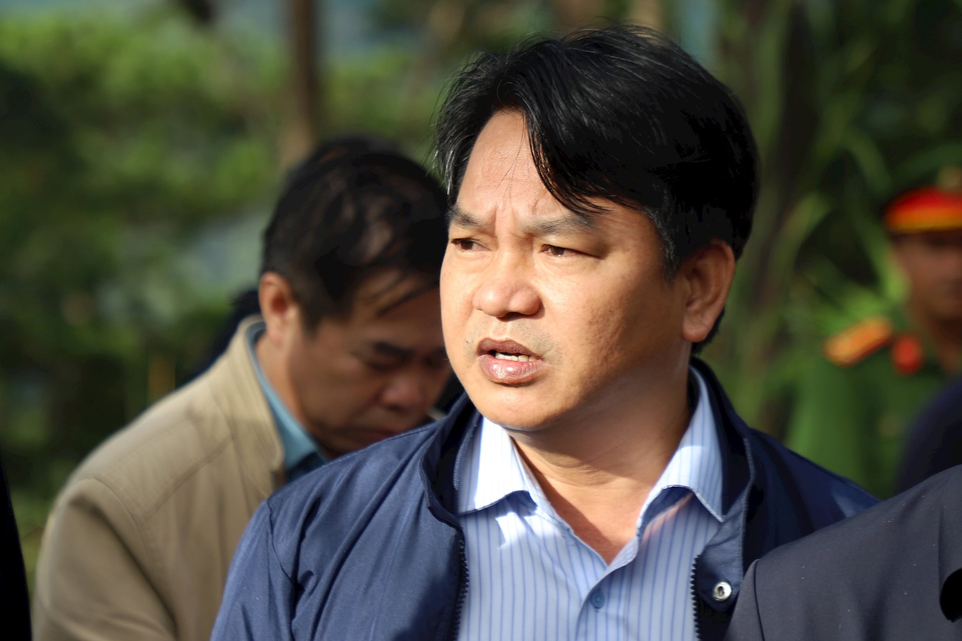 នាយកក្រុមប្រឹក្សាគ្រប់គ្រងគម្រោងវិនិយោគសំណង់លេខ១ លោក Nguyen Nhan Ban បានស្នើឱ្យប្រកាសស្ថានភាពអាសន្នសម្រាប់តំបន់បាក់ដី D Pass។