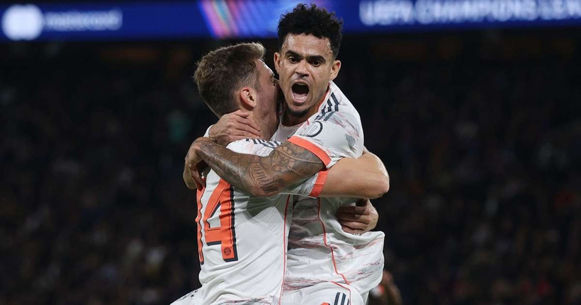 Luis Diaz tỏa sáng giúp Bayern toàn thắng. (Nguồn: Getty Images)