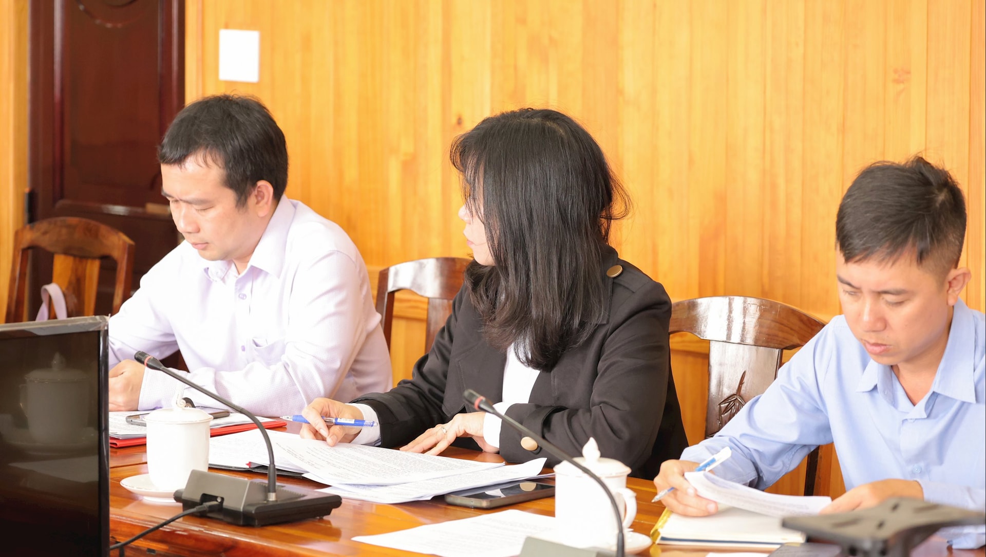 Delegáti účastnící se konference