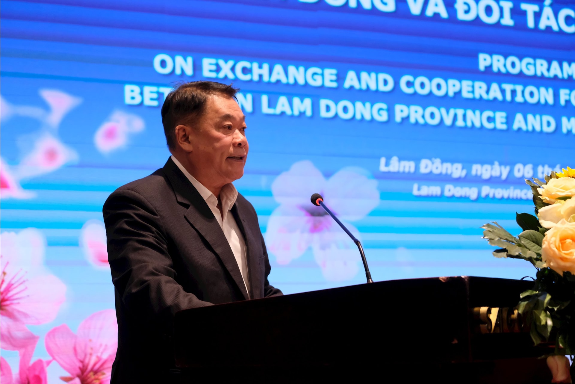 Líderes da Associação de Turismo de Lam Dong compartilham oportunidades de cooperação no mercado Halal.