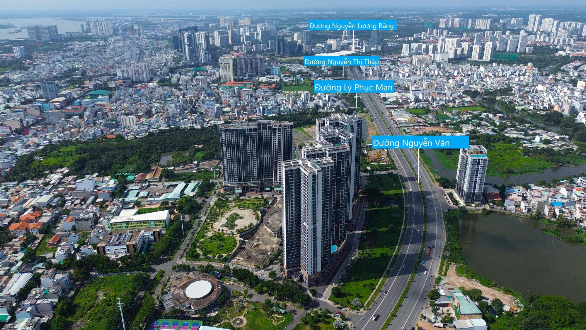 Tuyến metro được đề xuất xuất phát từ đường Nguyễn Văn Linh, Quận 7.