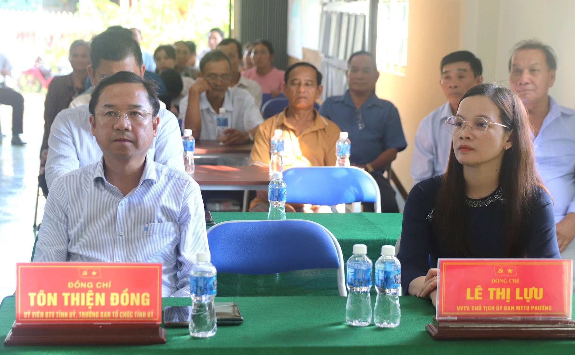 គណៈប្រតិភូចូលរួមទិវាឯកភាពជាតិដ៏អស្ចារ្យនៅសង្កាត់ Thien An