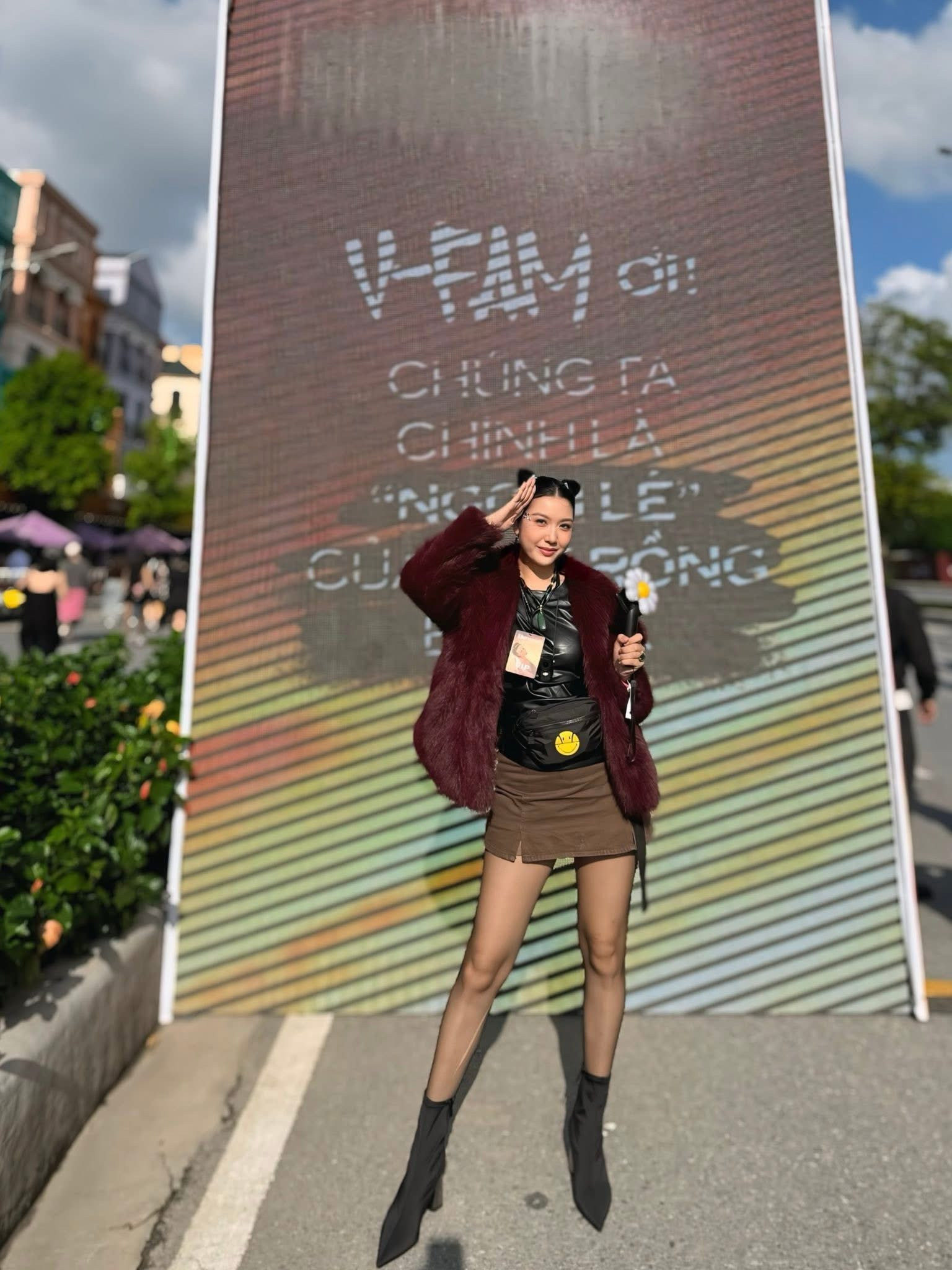 Á hậu Thuý Vân có mặt tại concert G-DRAGON.