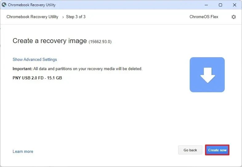 cach cai dat ChromeOS Flex tren may tinh Windows 10 khong duoc Windows 11 ho tro12