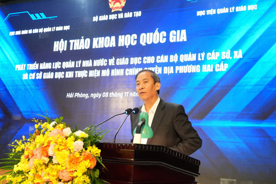 Kiến nghị sớm xây dựng “Cẩm nang quản lý giáo dục cấp xã”- Ảnh 2.