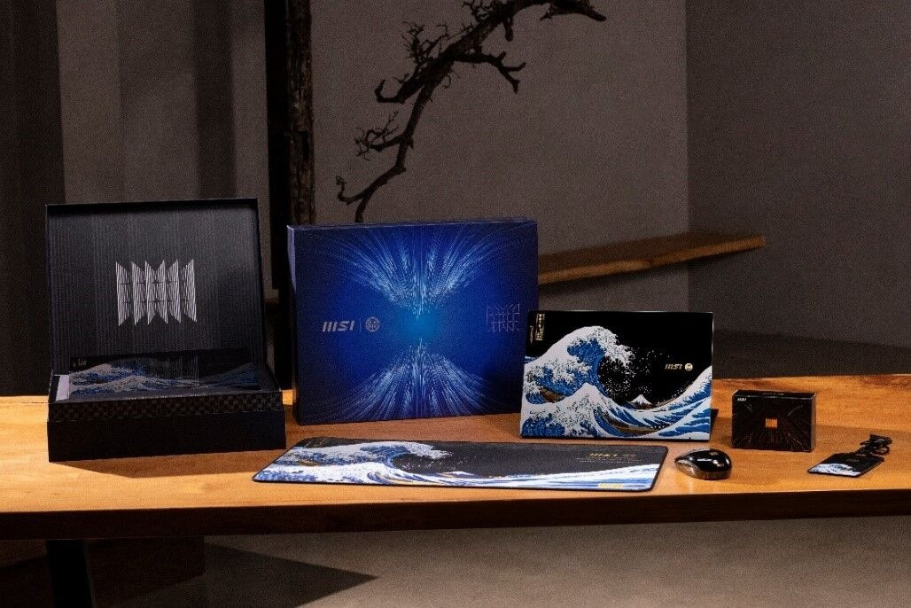 Bộ phụ kiện độc quyền của Prestige 13 AI Ukiyo-e Edition