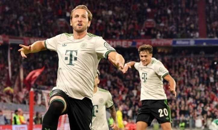 Kane tỏa sáng ở Bayern.