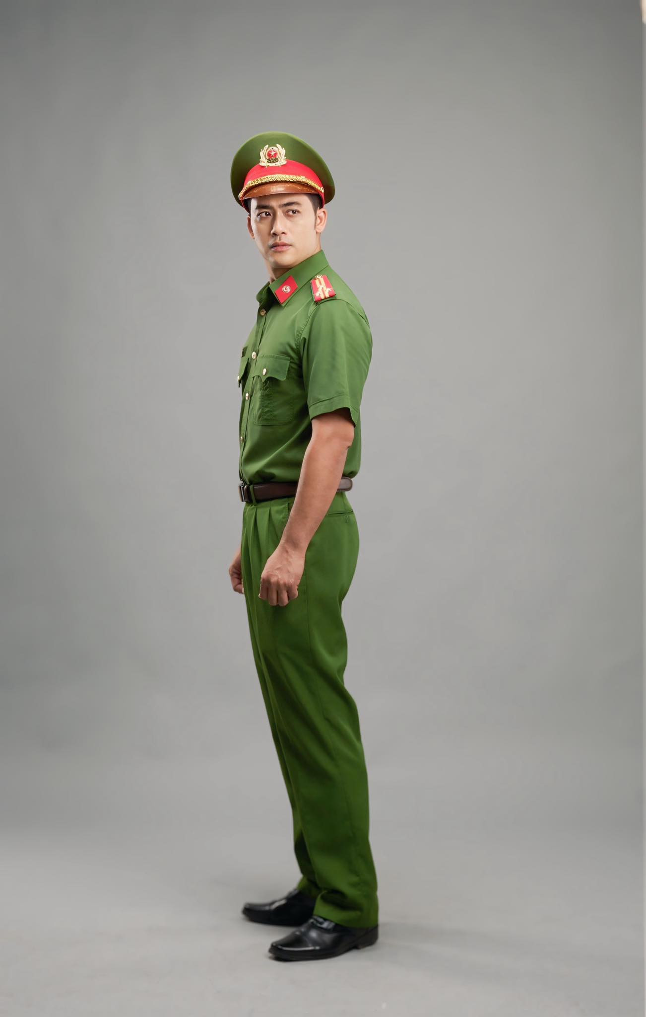 Bảo Anh trong vai Quyết Thắng phim Lằn ranh.