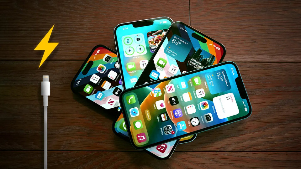 Giao diện tùy chỉnh màn hình khóa trên iPhone để xóa các tiện ích không cần thiết.
