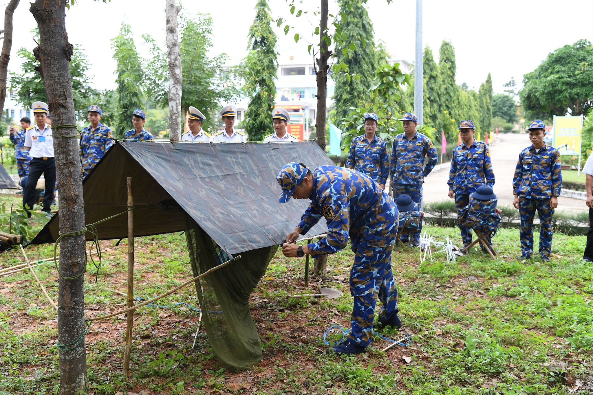 Nội dung thi mắc tăng võng 