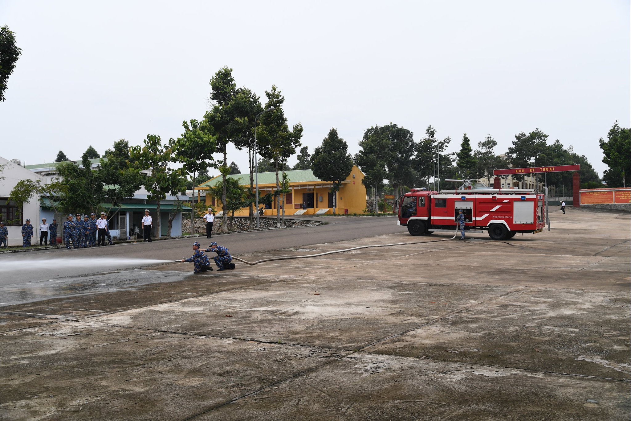 thi phòng chống cháy nổ