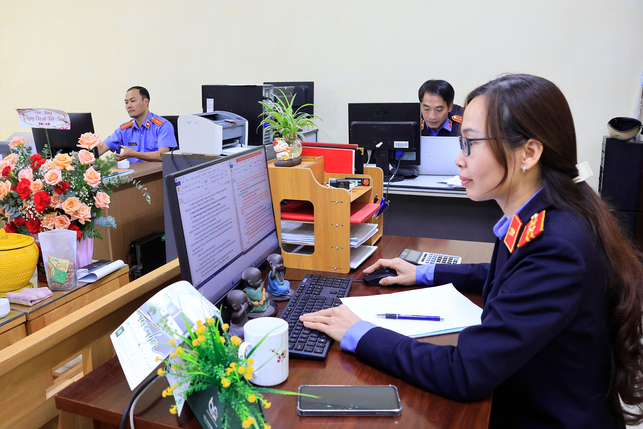 Viện KSND hai cấp tỉnh Lâm Đồng đẩy mạnh ứng dụng công nghệ thông tin trong quản lý, điều hành