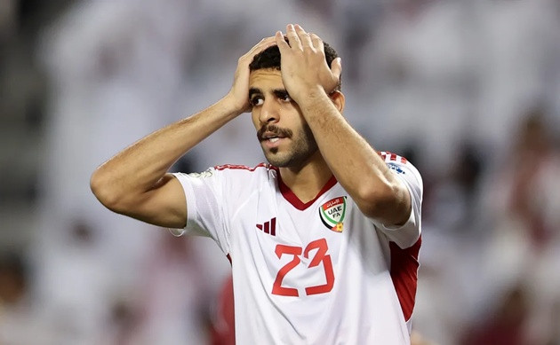 UAE thua ngược vì quả penalty vào phút cuối cùng