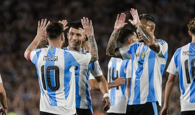 Messi cùng các đồng đội sẽ có thời gian dài chuẩn bị cho hành trình bảo vệ ngôi vương. argentina-world-cup-2026-2603.jpg