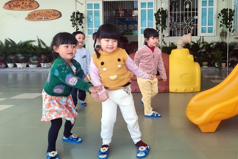 Giáo dục mầm non rất cần sự chung tay đóng góp của toàn xã hội. Ảnh minh họa