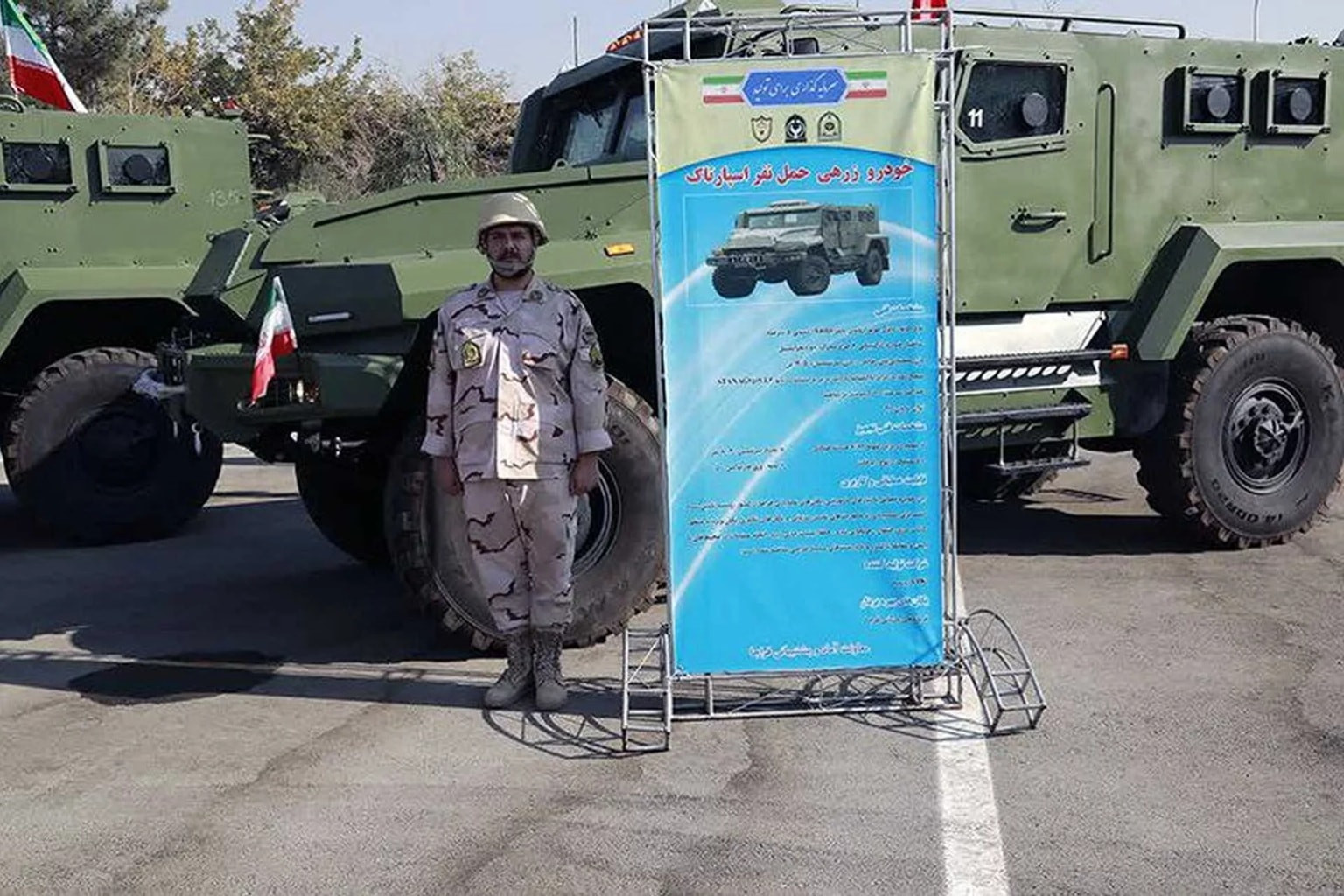 Xe bọc thép Spartak 4x4 MRAP của Nga