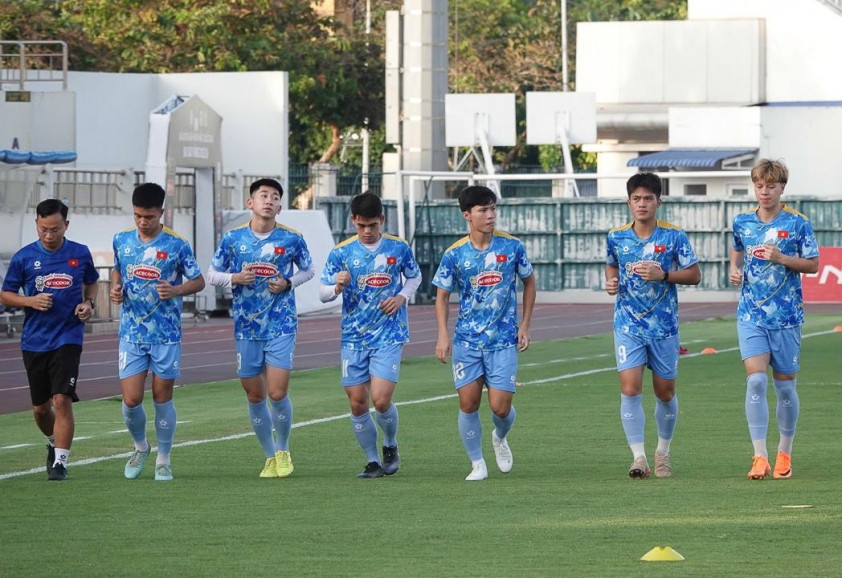 U22 Việt Nam vắng 3 cầu thủ ở buổi tập đầu tiên 747413