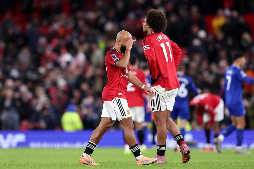 Manchester United thua ngay trên sân nhà trước Everton. (Nguồn: Getty Images)