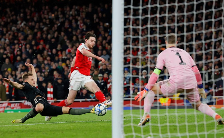 Declan Rice rực sáng, Arsenal khuất phục Bayern Munich 3-1