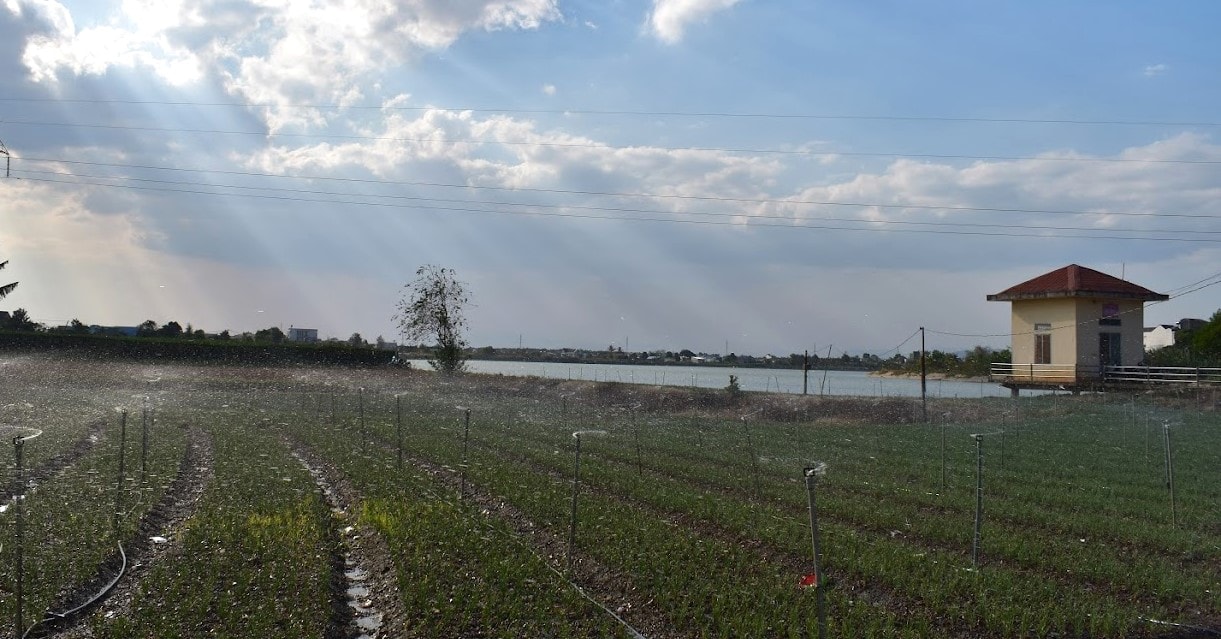 Các công trình giao thông, thủy lợi ở xã Đức Trọng thường xuyên quan tâm đầu tư nâng cấp, phục vụ sản xuất nông nghiệp trên địa bàn