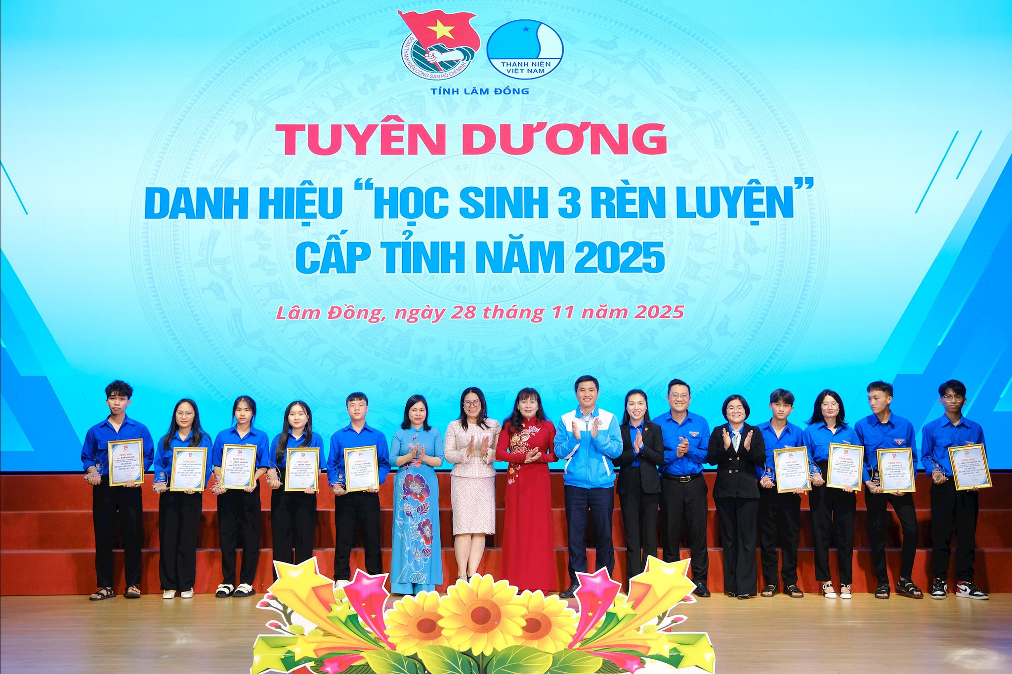 Tuyên dương Học sinh 3 rèn luyện cấp tỉnh năm 2025