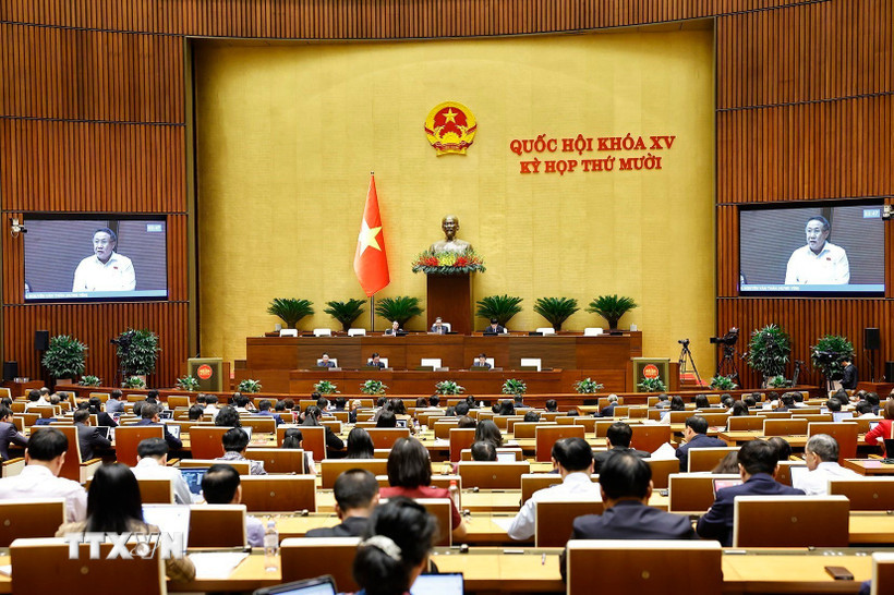 Quang cảnh phiên họp. (Ảnh: Doãn Tấn/TTXVN)