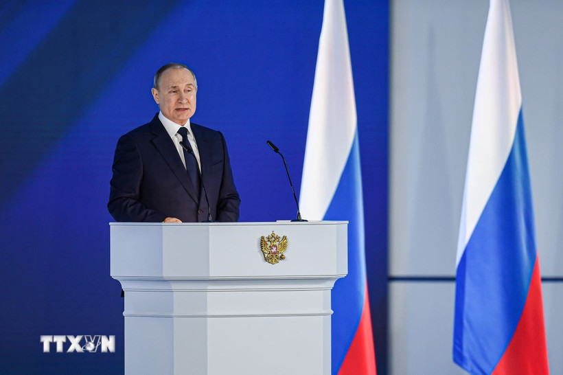 Tổng thống Nga Vladimir Putin. (Ảnh: THX/TTXVN)