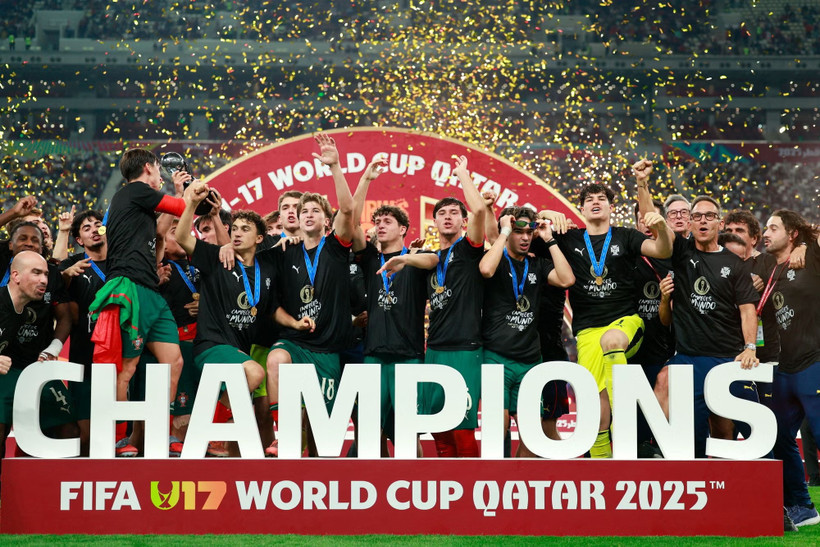 U17 Bồ Đào Nha vô địch thế giới. (Nguồn: Getty Images)
