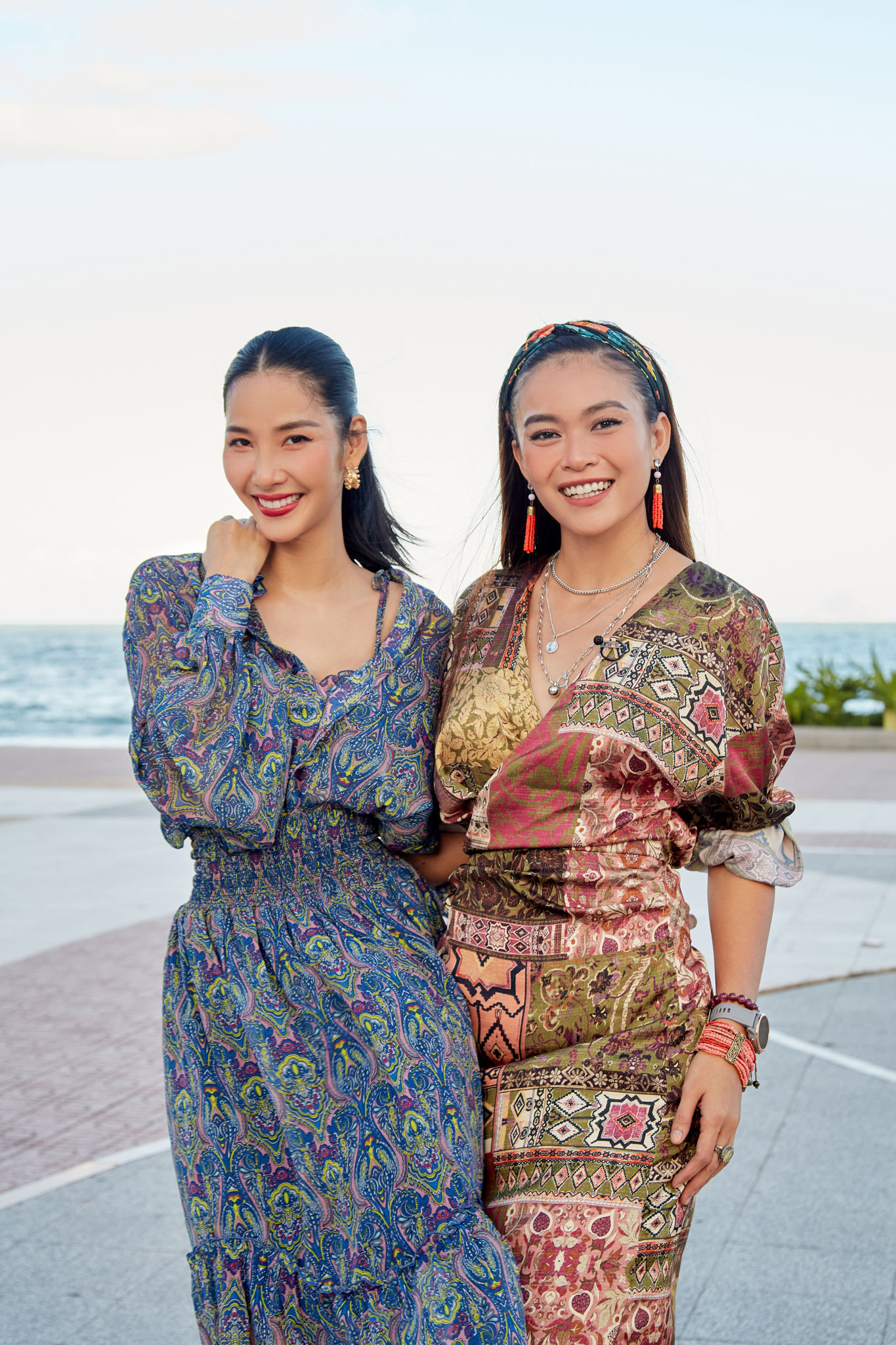 Mâu Thuỷ và Hoàng Thuỷ từng là cặp đôi thân thiết trong showbiz.