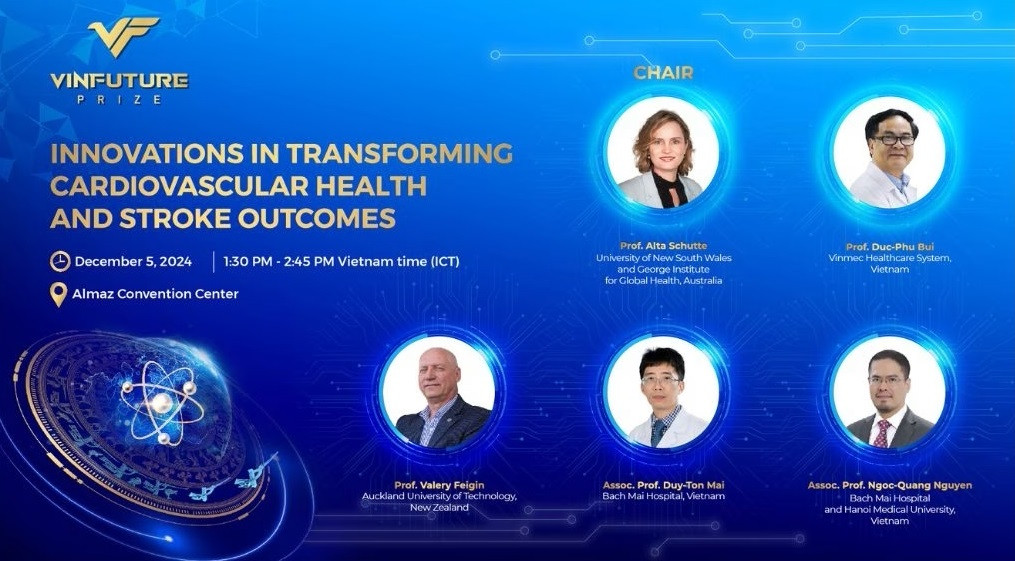 Nhiều nhà khoa học hàng đầu thế giới tham dự Tuần lễ khoa học do VinFuture tổ chức.