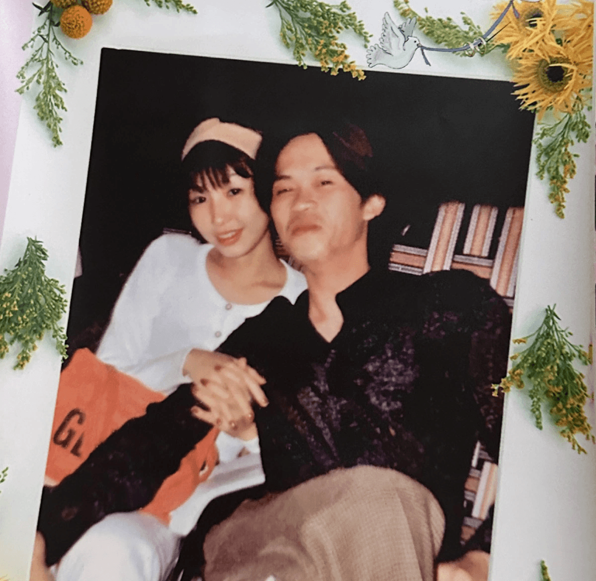 Nhan sắc ca sĩ Hà My thời trẻ.