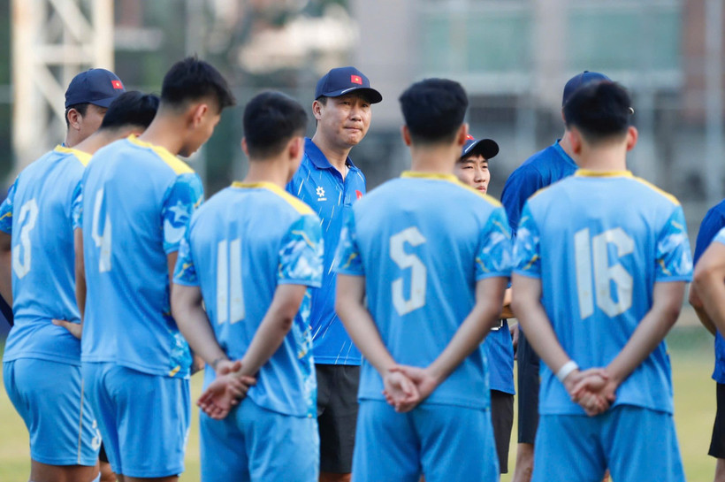U22 Việt Nam đã sẵn sàng cho SEA Games 33. (Nguồn: VFF)