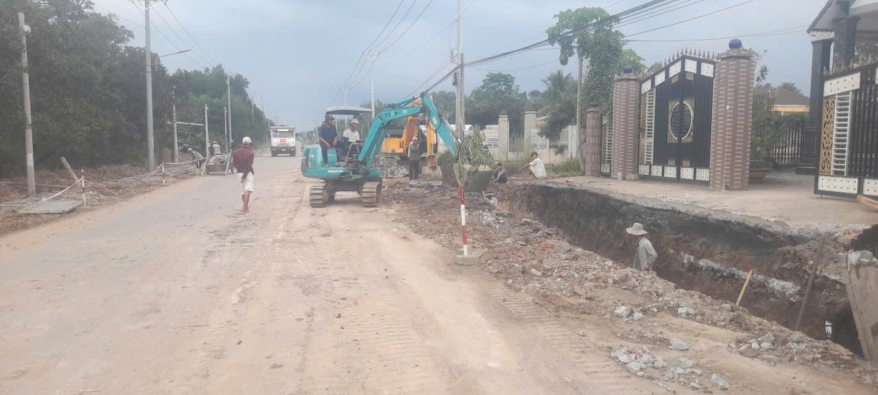 Aanleg van het Z30D-tracé