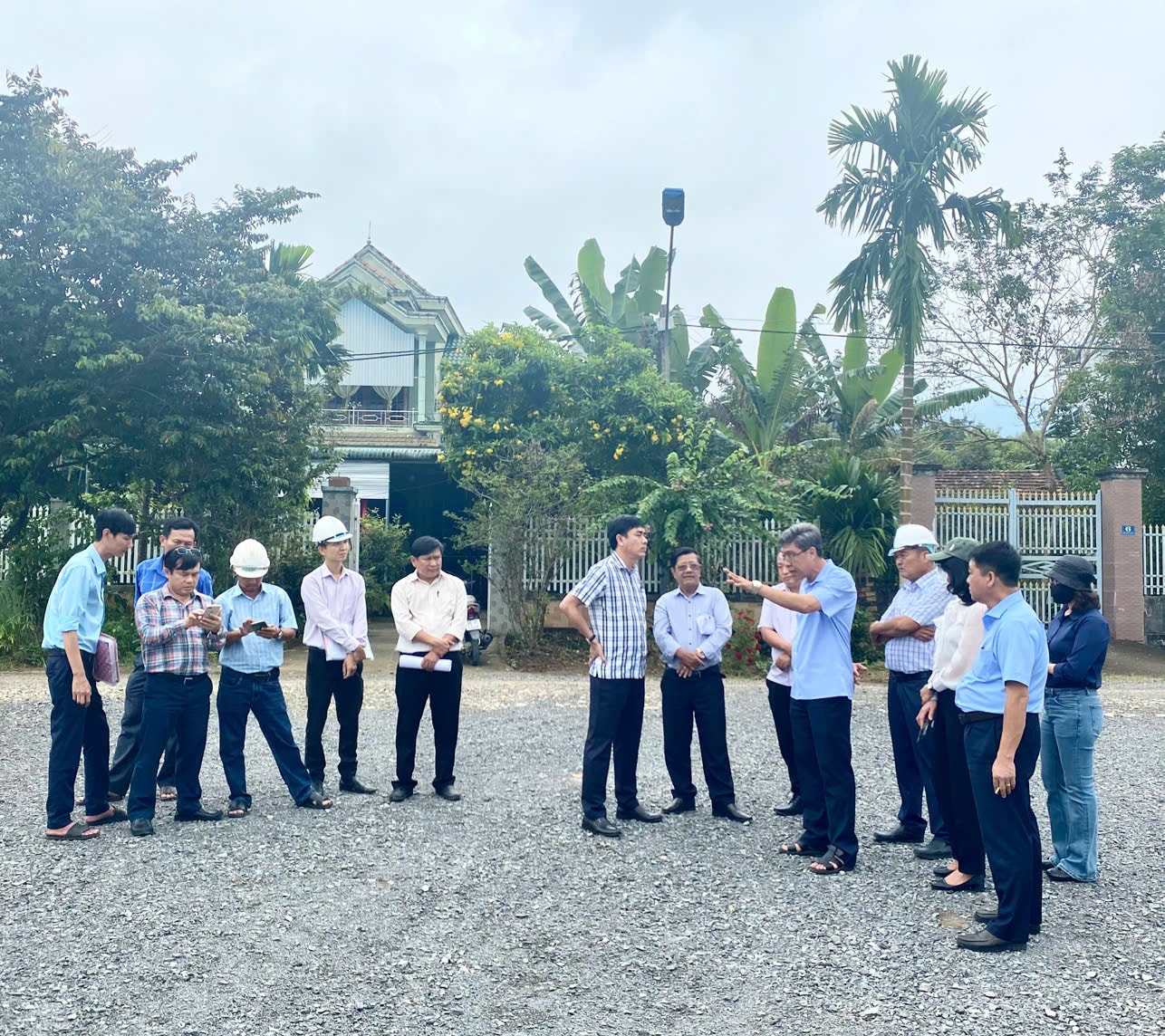 Vanmorgen op de bouwplaats van Z30D