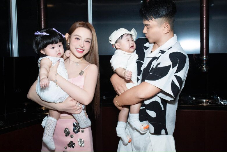 2 con của Sam xuất hiện trong 1 sự kiện, được dàn sao Việt ôm.