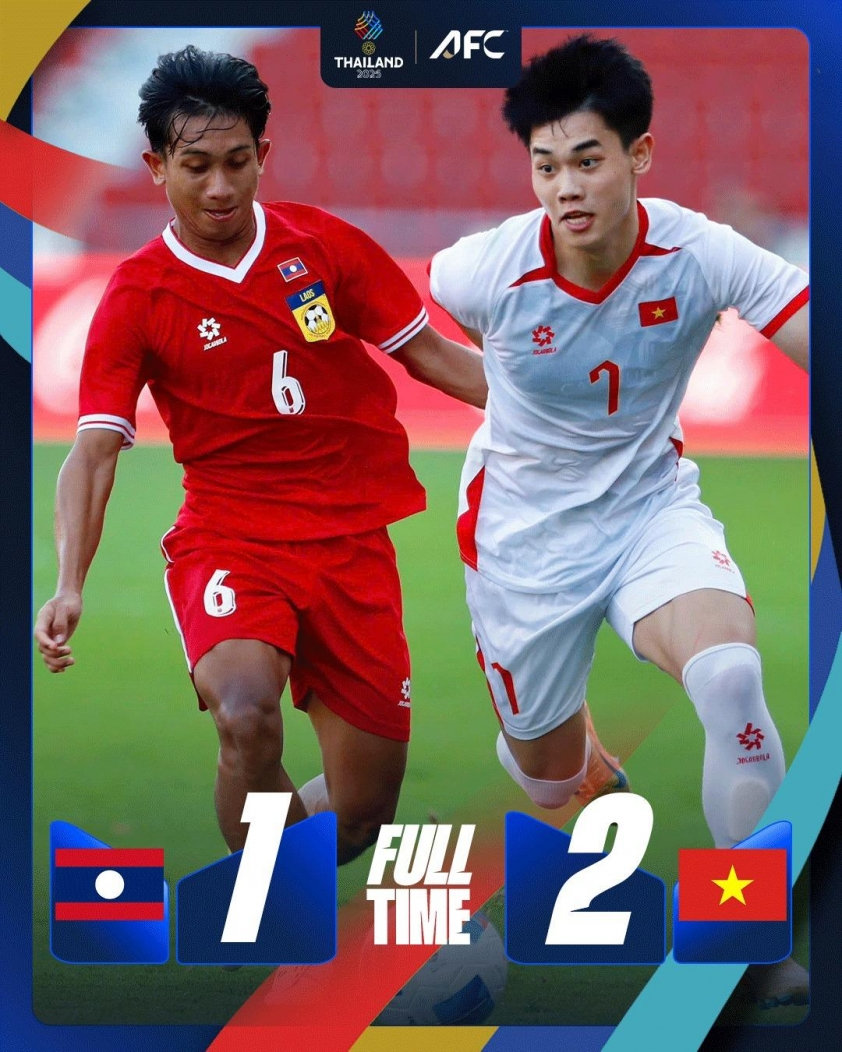 AFC thốt lên 1 điều khi U22 Việt Nam suýt hòa Lào 753026