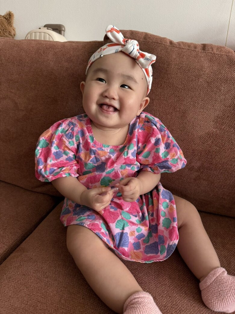 Con gái đầu lòng mang dòng máu lai Việt - Hàn của “chị đẹp” Nguyên Hà.