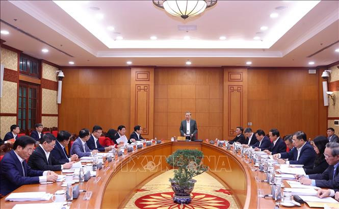 Tổng Bí thư Tô Lâm: Chuẩn bị thật tốt các điều kiện để tổ chức thành công Đại hội XIV của Đảng- Ảnh 1.