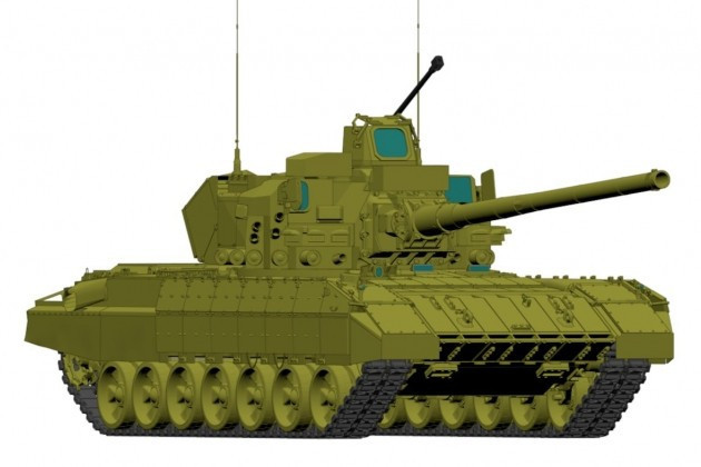 Cấu tạo chi tiết xe tăng T - 95 ' Object 195 ' và những bí mật công nghệ quân sự - Ảnh 1.