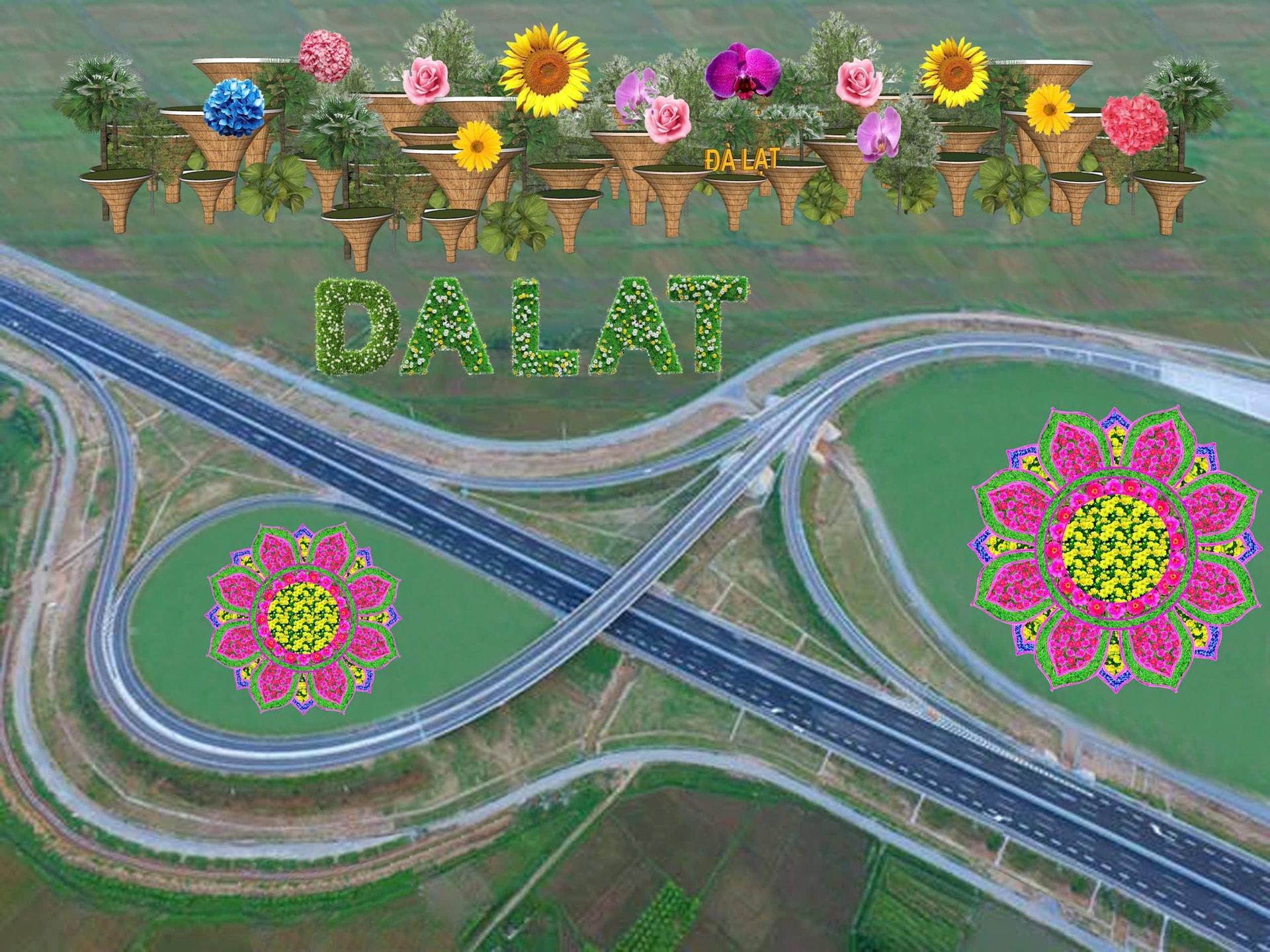 Bao Loc Lien Khuong Expressway Interchange