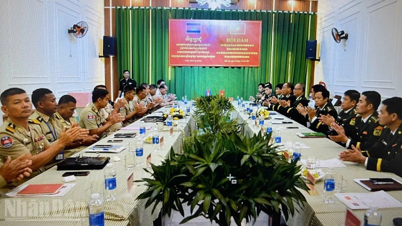 Tổng kết hợp tác bảo đảm an ninh trật tự biên giới giữa Đắk Lắk và Link vào Mondulkiri, Campuchia