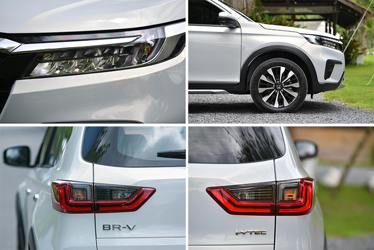 Phần đuôi xe Honda BR-V 2025