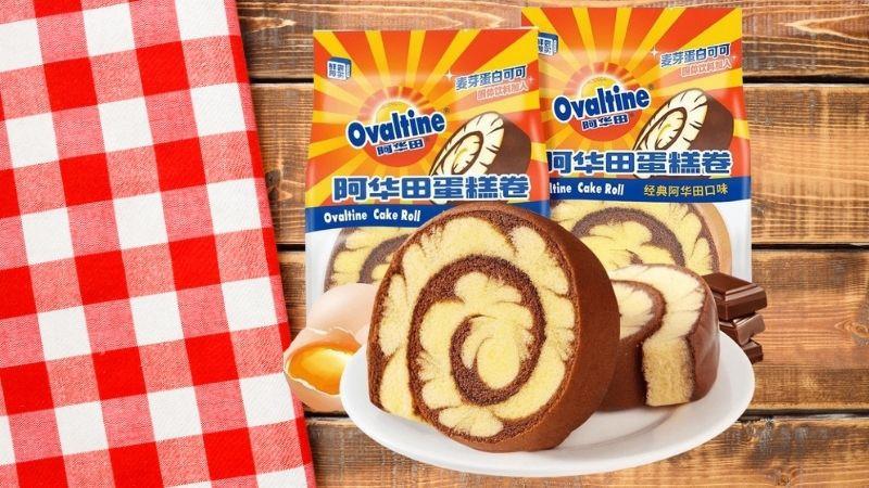 Bánh Ovaltine bông lan