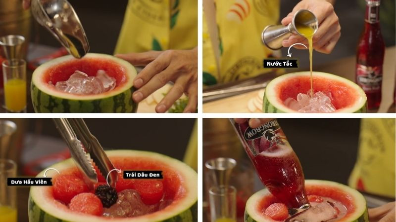 Pha chế Strongbow