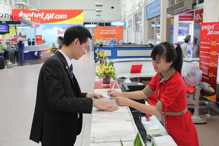 Đổi vé máy bay Vietjet Air
