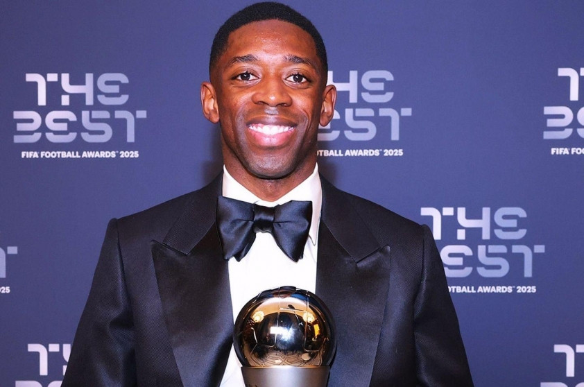 Dembele giành giải FIFA The Best với số phiếu bầu chọn cao