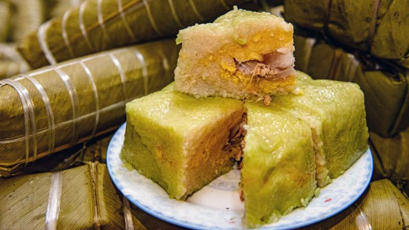 Tại sao bánh chưng lại bị lại gạo
